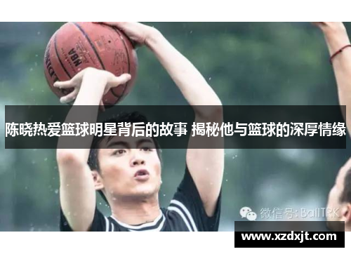 陈晓热爱篮球明星背后的故事 揭秘他与篮球的深厚情缘